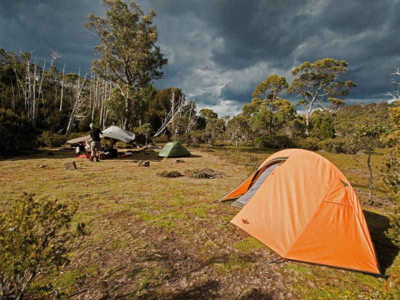 Camp at Lake Meston in Walls of Jerusalem | Don Fuchs