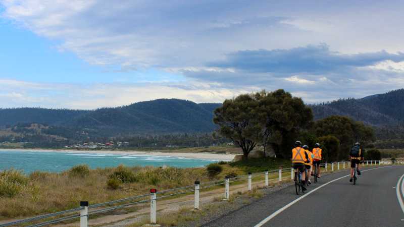 Cycling along the Tasmanian east coast | Oscar Bedford