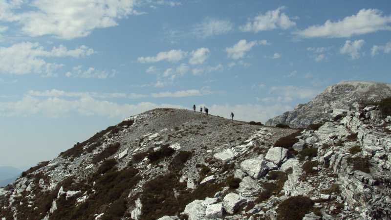 Hikers on Frenchman's Cap | Sam Craddock