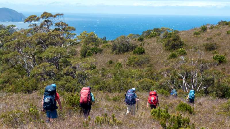 Trek from Granite Beach to South Cape Rivulet | Jon Herring
