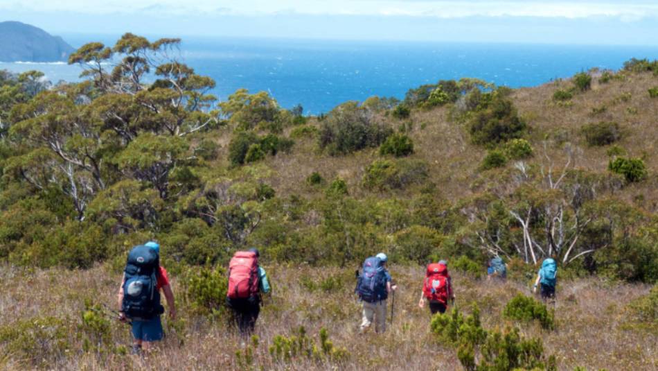 Trek from Granite Beach to South Cape Rivulet | Jon Herring