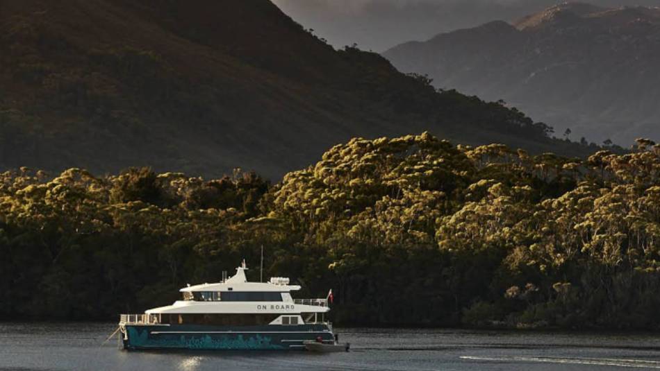 Expedition Vessel Odalisque III in Bathurst Harbour | Tim Grey