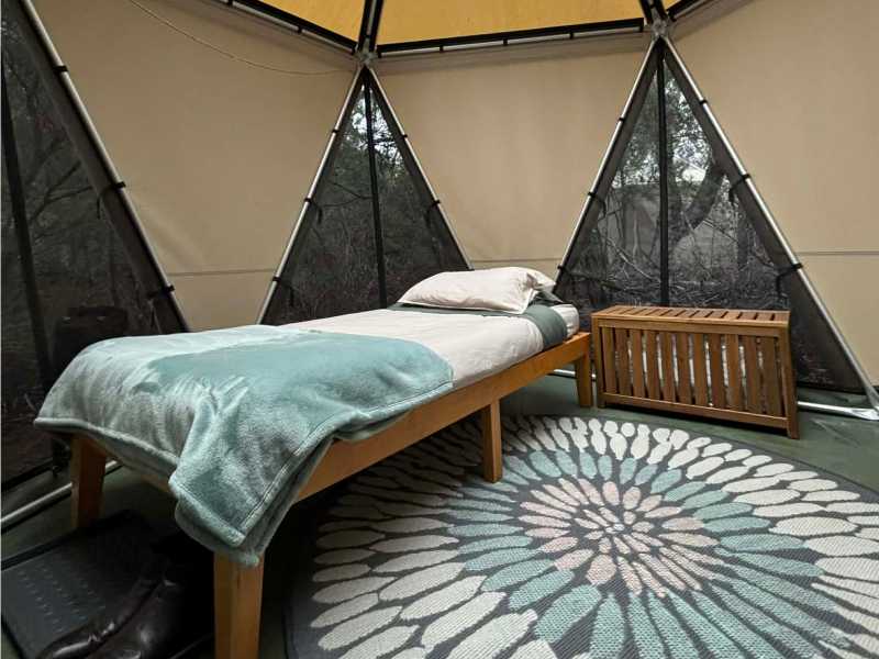 Flinders Island Camp Pods | Tahli Sanders