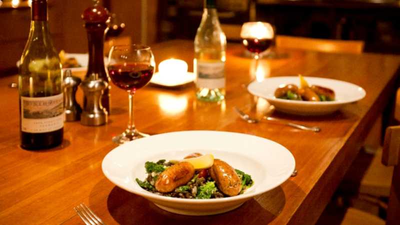 Mealtime on Cradle Mountain Huts walk | Tim Hughes