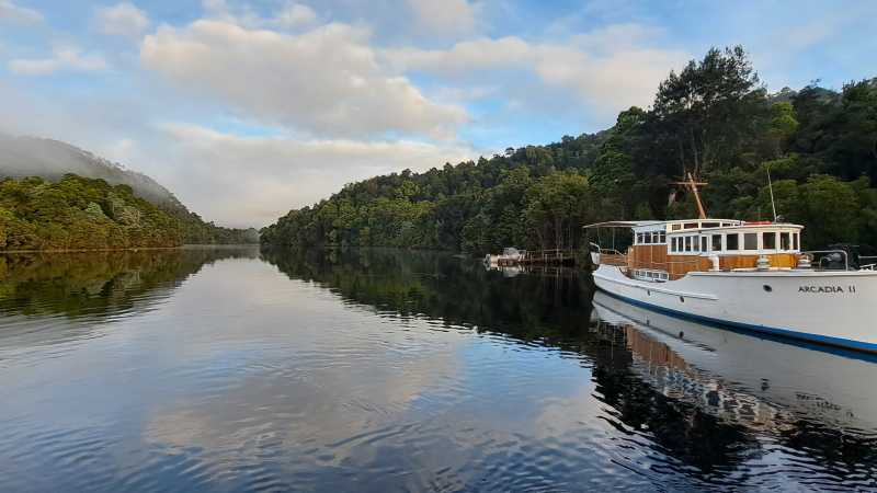 Beautiful views while leaving Corinna | Efti Nure