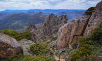 The view from the top of Tasmania, Mt Ossa 1617m |  <i>Mark Whitelock -</i>