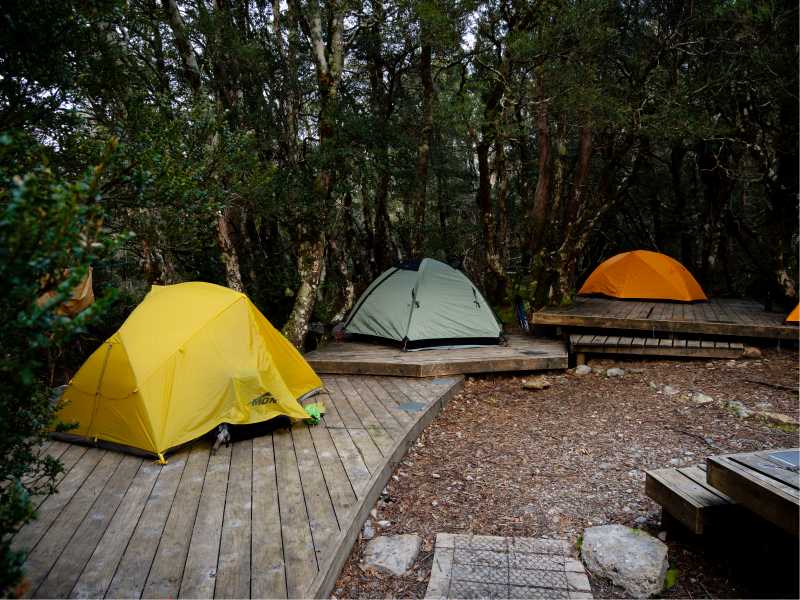 We supply quality, lightweight tents on our treks in Tasmania | Matt Horspool