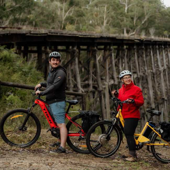 Enjoy cycling in Gippsland & the Snowy River National Park