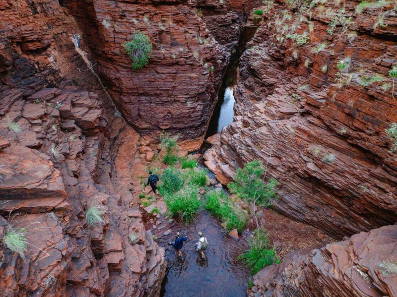 There is nothing quite like exploring the narrow gorges of Karijini National Park