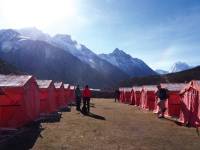 Early morning views from Machhermo campsite |  <i>Angela Parajo</i>