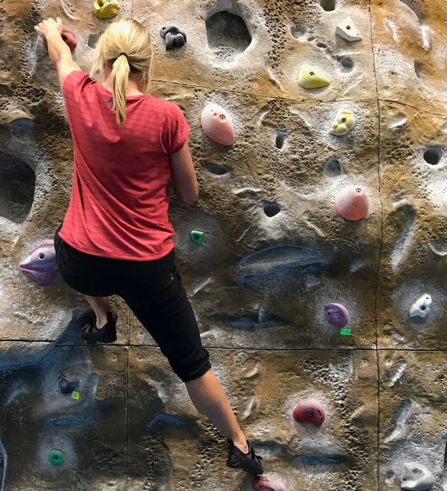 Hit your local climbing gym to activate your leg muscles |  <i>Catriona Sutherland</i>