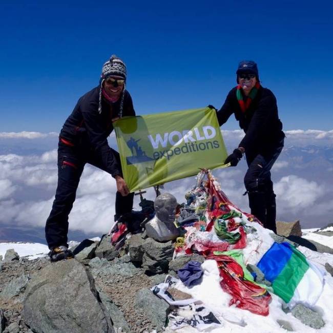 Summit success on Peak Lenin | Soren Kruse Ledet