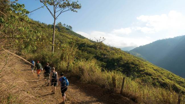 Blue skies as we hike through the heart of Costa Rica | Mark Watson