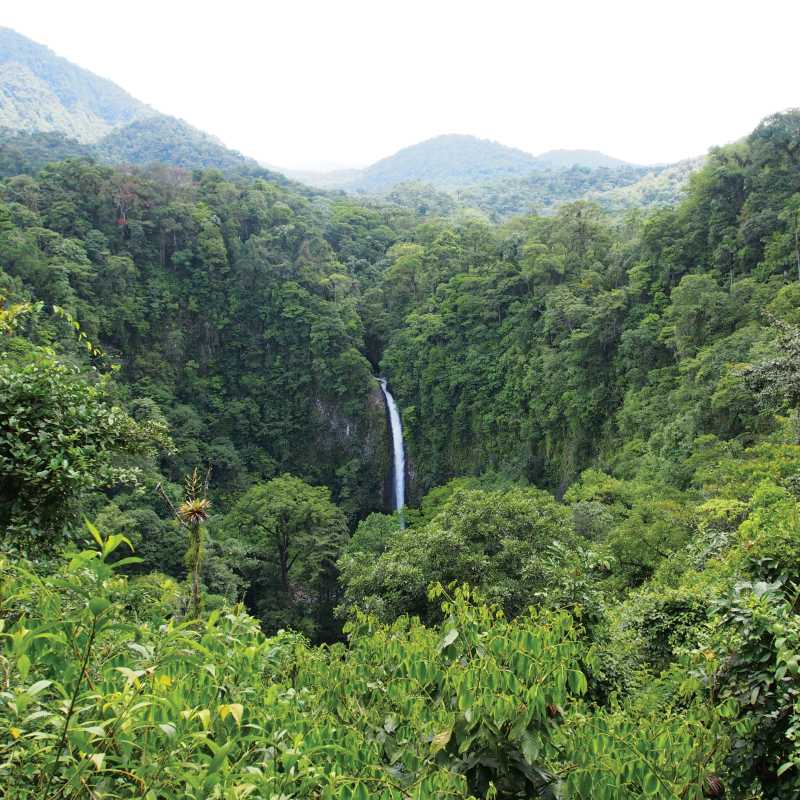 Incredible waterfall scenery, Costa Rica | Sophie Panton
