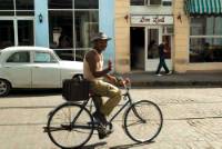 Local Cuban man riding his bike down the street |  <i>Vanessa Dean</i>