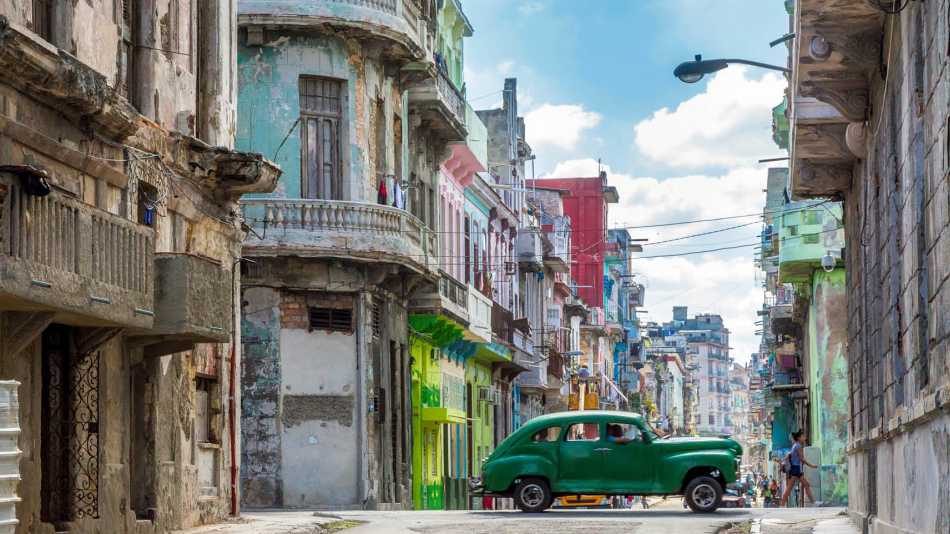 Explore the photogenic streets of Havana in Cuba