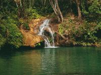 Beautiful swimming spot in Topes de Collantes, Cuba -  Photo: Carlie Ballard