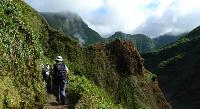 Trekking on the Waitukubuli Trail, Dominica  -  Photo: Michael Eugene