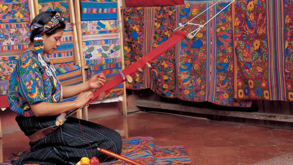 The colors of Guatemala are vibrant