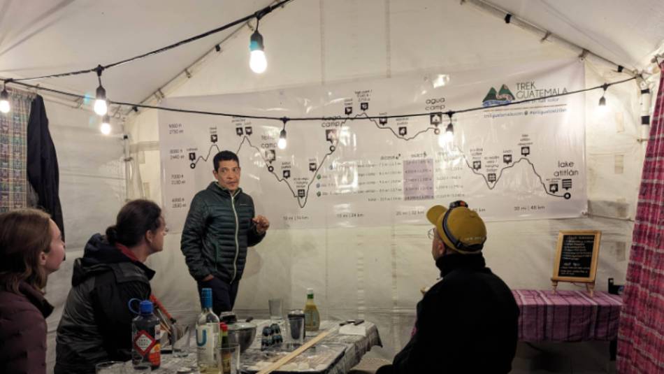 Trek Briefing in the Land of Fire | Laura McCoy