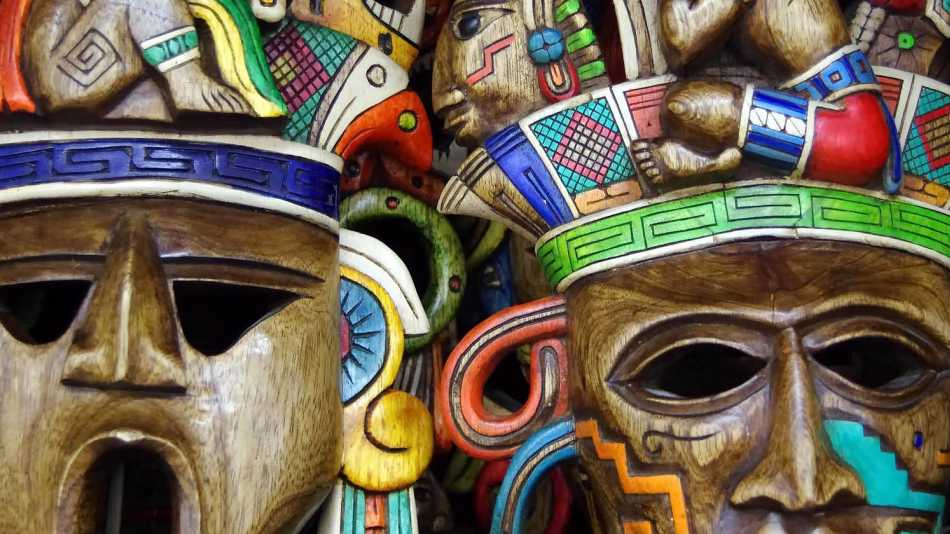 Epitomised by bright colours and geometric designs these masks make the perfect gift