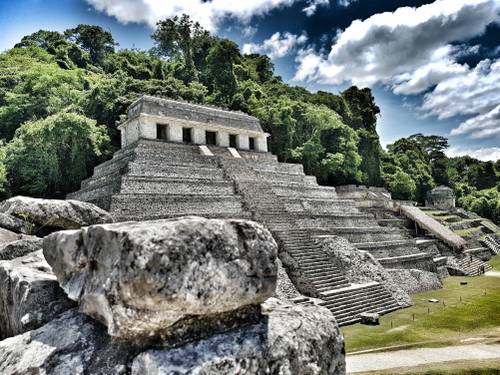 Explore the ancient Palenque ruins in southern Mexico