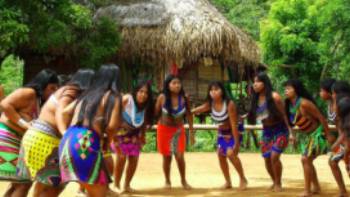 The Embera Tribe retain their cultural traditions