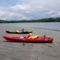 Kayak in the Gulf of Chiriqui