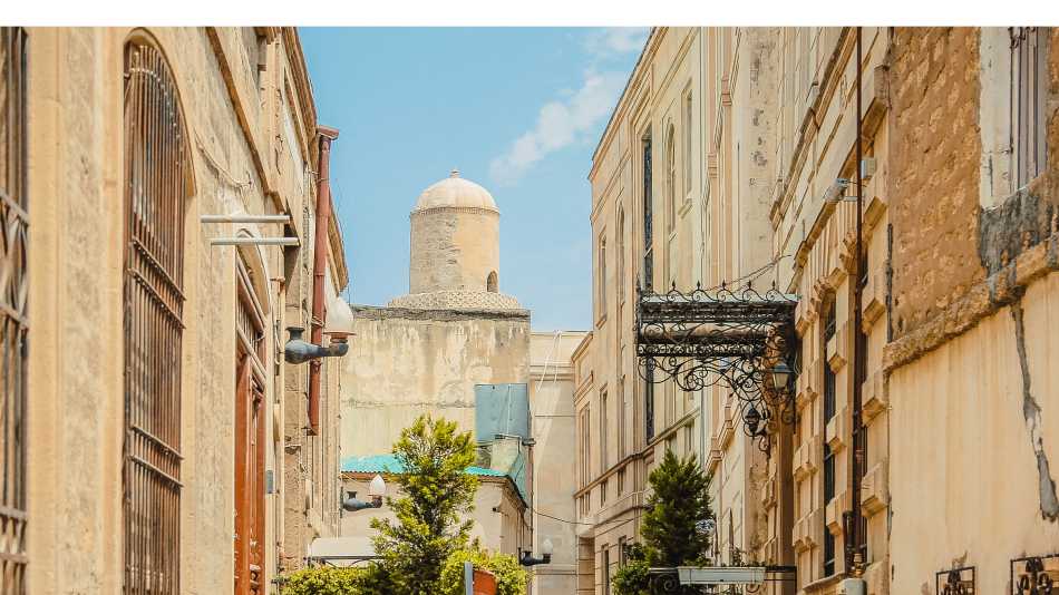 The medieval backstreets of Baku's Old City