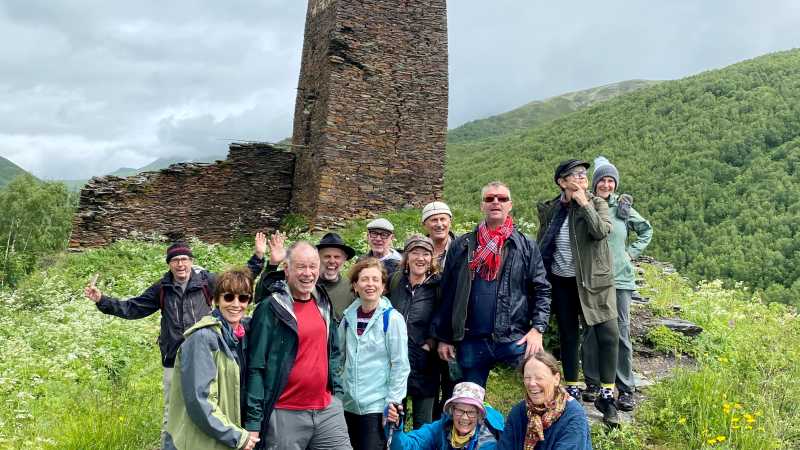 Hanging by the old watchtowers in Georgia | Stuart Davis