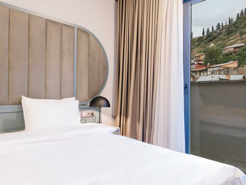 Strofi Hotel Tbilisi bedroom window | Strofi Hotel Tbilisi
