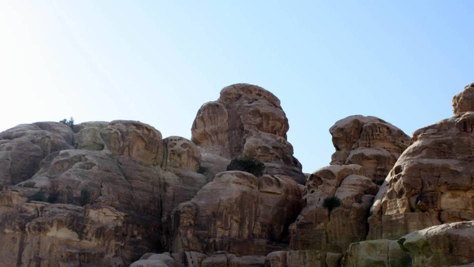 Boulders in Dana Nature Reserve, Jordan