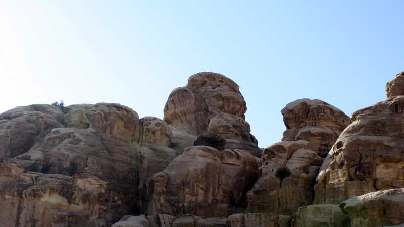 Boulders in Dana Nature Reserve, Jordan