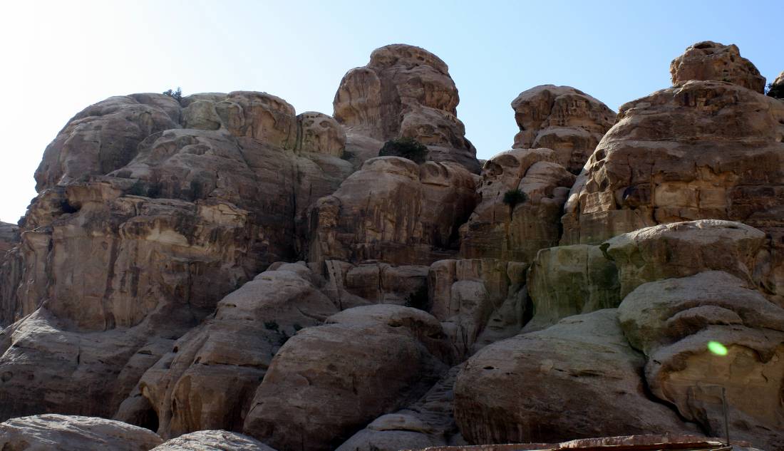 Boulders in Dana Nature Reserve, Jordan