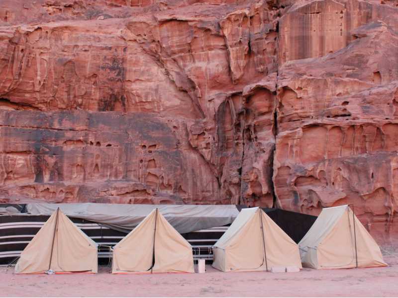 Camping in the Wadi Rum Valley, Jordan | Rachel Imber