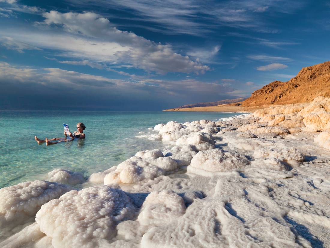 Floating in the Dead Sea, Jordan |  <i>Jordan Tourism Board</i>