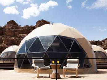 Martian Dome Tent external views