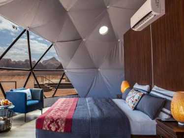 Martian Dome Tent room