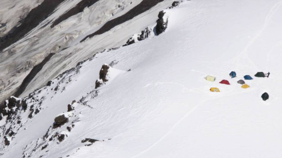 Camp 2 on Khan Tengri, Kazakhstan | Warren Townsden
