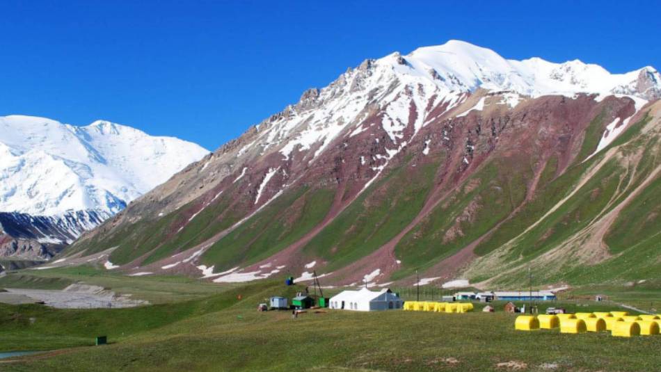 Base Camp Lenin Peak