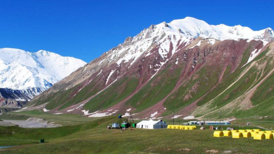 Base Camp Lenin Peak