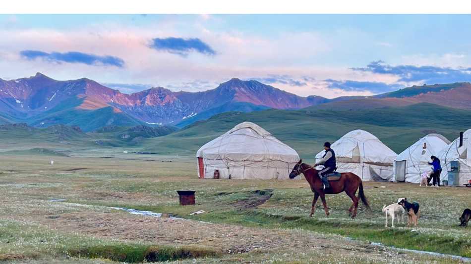 A journey through Kyrgyzstan & the Tian Shan Mountains - Son-Kul Lake | Andrew Bain