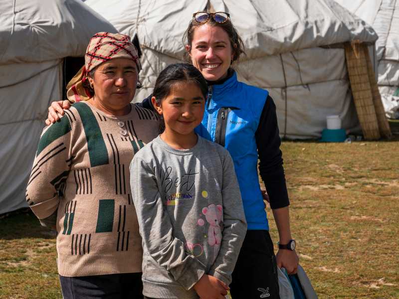 Enjoy local hospitality at our Yurt camps in the Tian Shan | Lachlan Gardiner