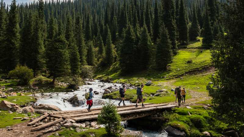 Discover Kyrgyzstan's alpine wilderness on foot in the Tian Shan Mountains | Lachlan Gardiner