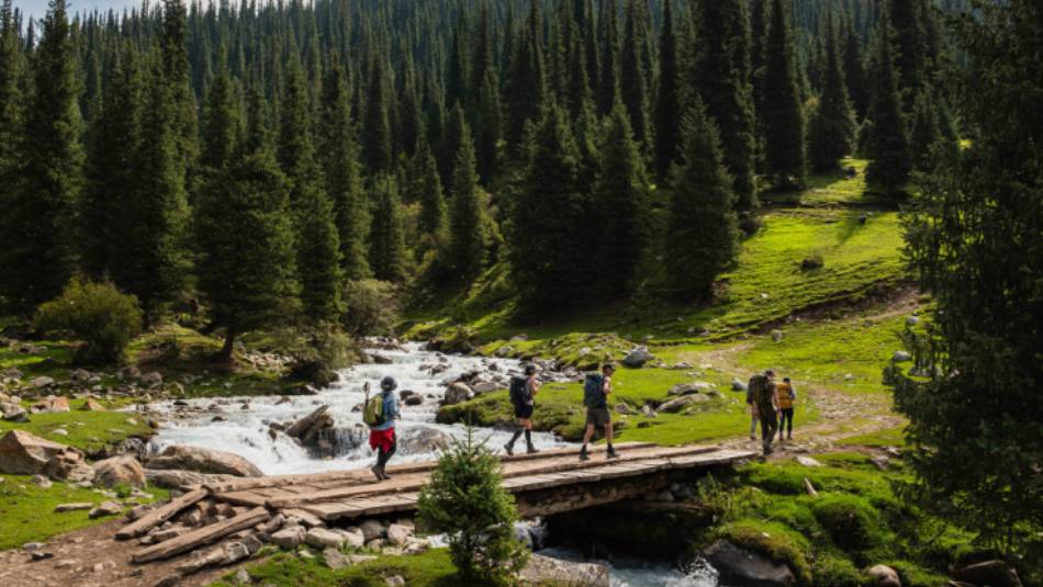 Discover Kyrgyzstan's alpine wilderness on foot in the Tian Shan Mountains | Lachlan Gardiner