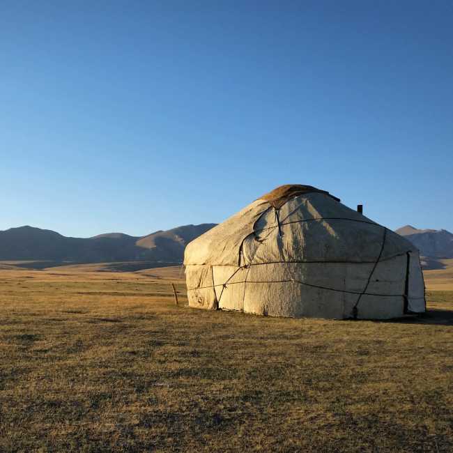 Expansive views across the steppe, Kyrgyzstan | Maria Torres