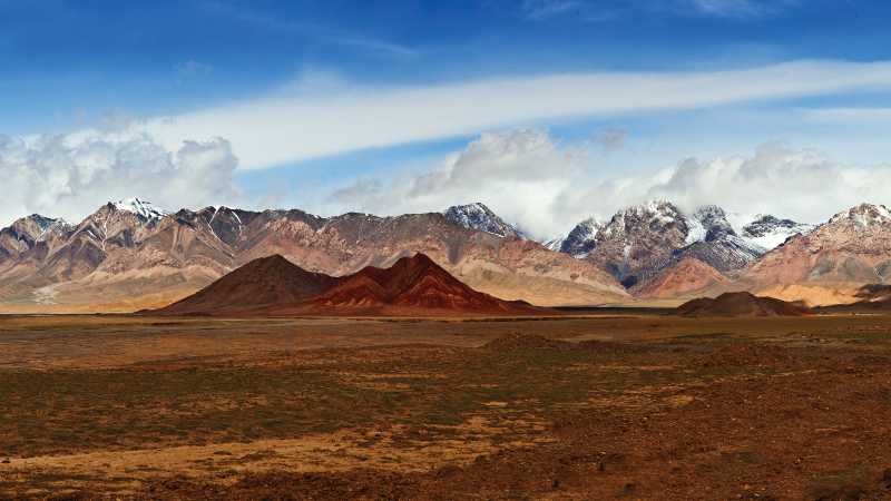 Spectacular panorama of the Torugart Pass | Peter Walton
