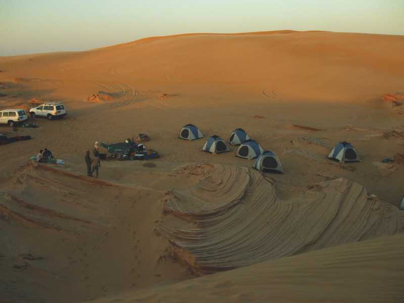 Desert camp in Wahiba Sands | Caroline Mongrain