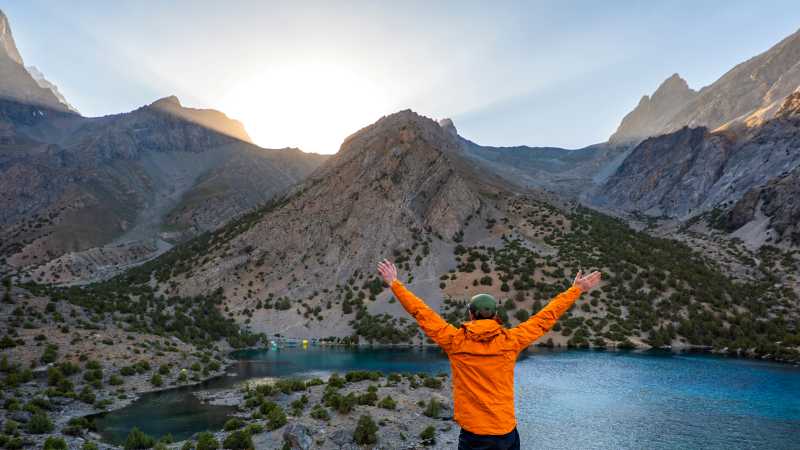 Feeling inspired in the Fann Mountains, Tajikistan | Lachlan Gardiner