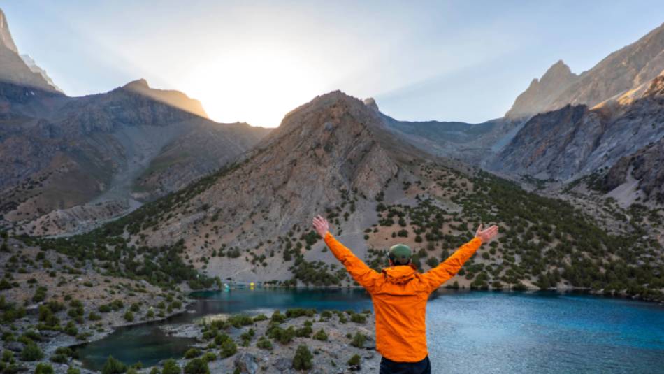Feeling inspired in the Fann Mountains, Tajikistan | Lachlan Gardiner
